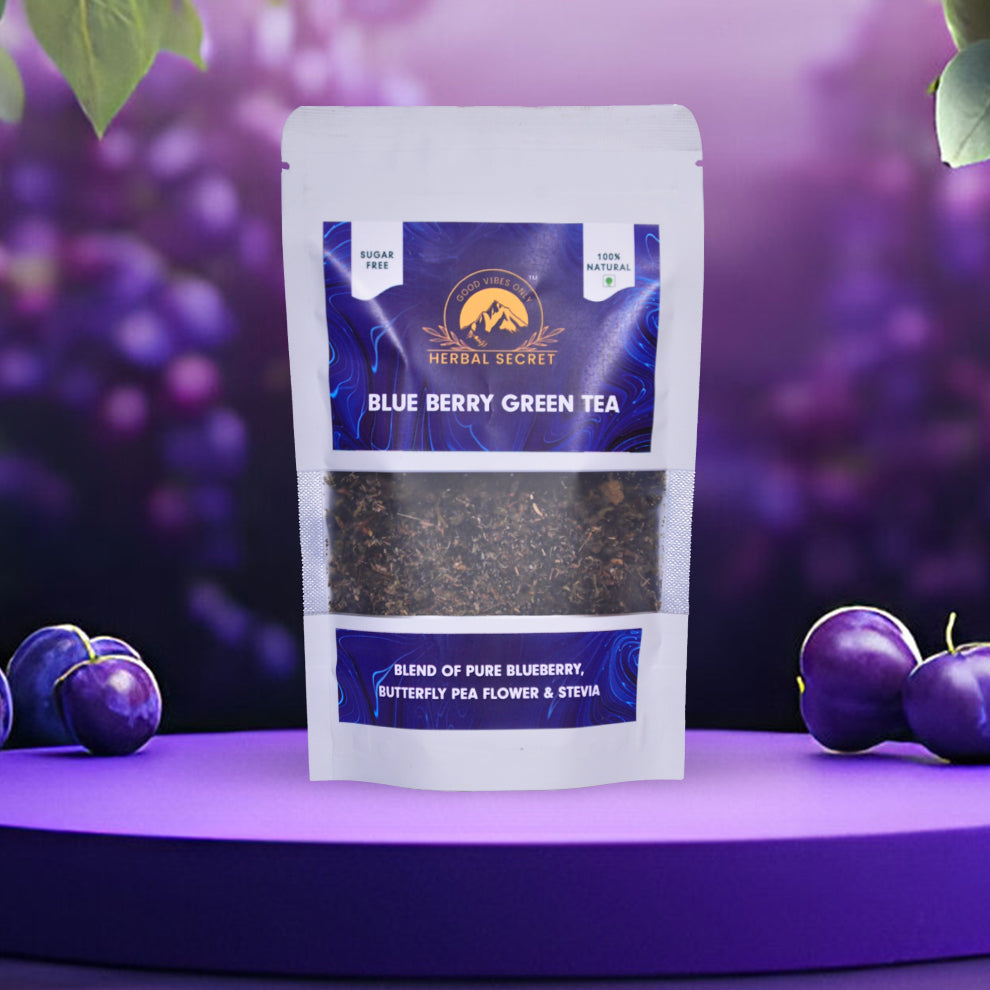 Blueberry Green Tea