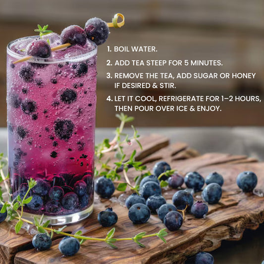 Blueberry Green Tea